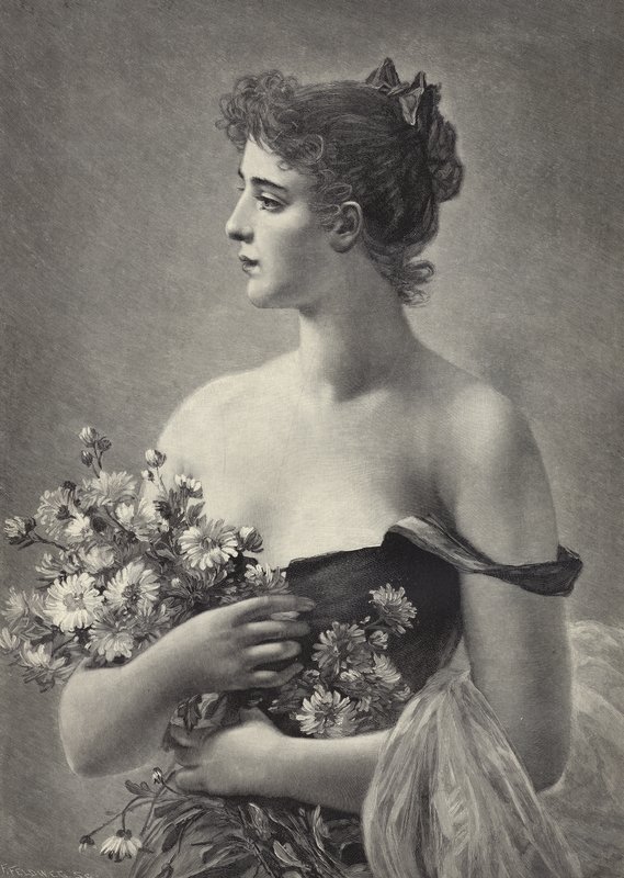 Sladká Kytice od Jules Frederic Ballavoine