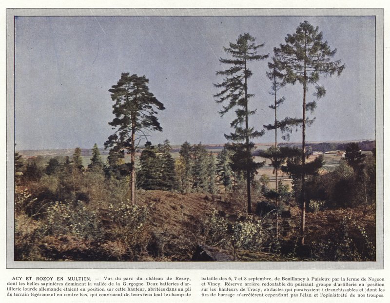 Acy a Rozoy en Multien od Jules Gervais Courtellemont