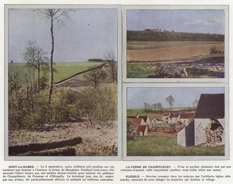Douy-la-Ramee, La Ferme de Champfleury, Puisieux od Jules Gervais Courtellemont