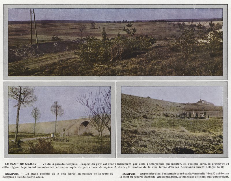Le Camp de Mailly, Sompuis, Sompuis od Jules Gervais Courtellemont