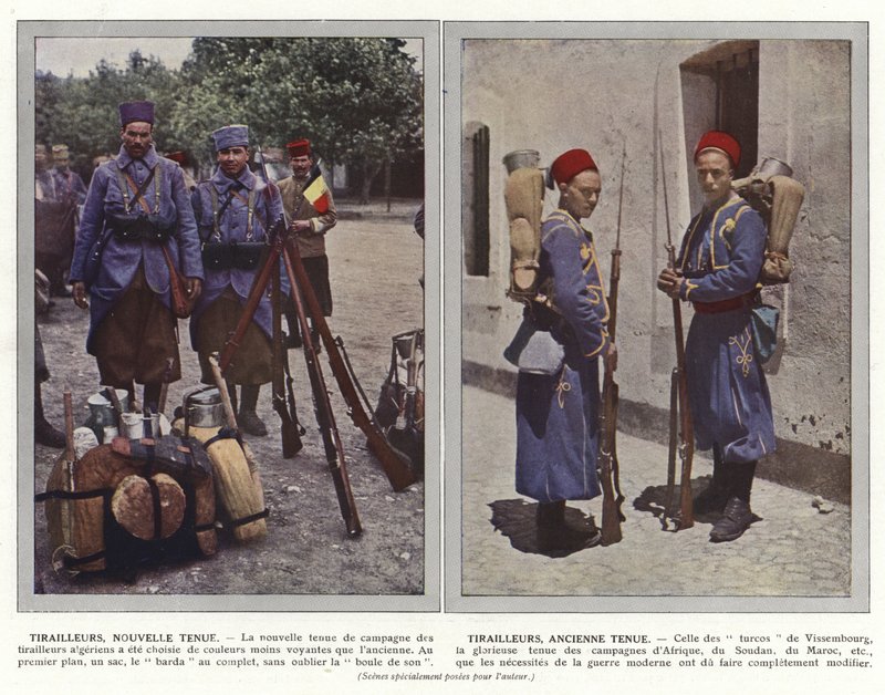 Skirmishers, Nové oblečení, Skirmishers, Old Outfit od Jules Gervais Courtellemont