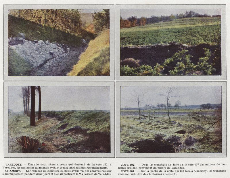 Vareddes, Cote 107, Chambry, Cote 107 od Jules Gervais Courtellemont