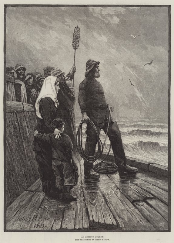 Úzkostný okamžik od Julius Mandes Price