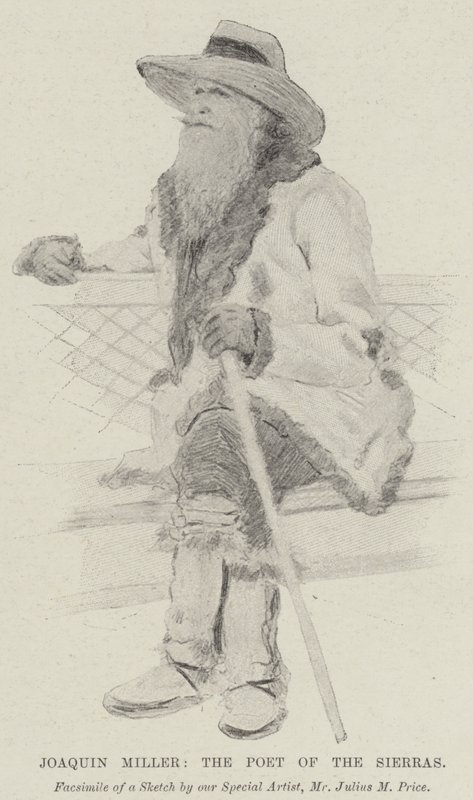Joaquin Miller, básník Sierras od Julius Mandes Price