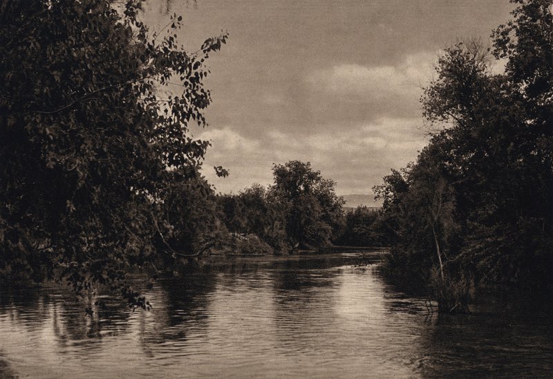 Jordánsko (černobílá fotografie) od Karl Grober