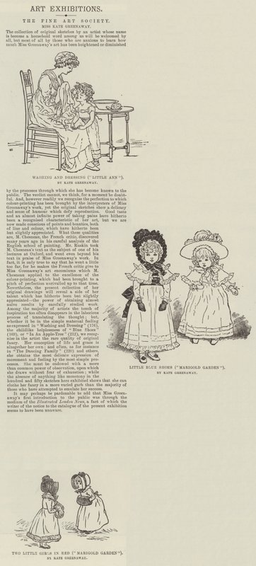 Ilustrace Kate Greenaway od Kate Greenaway
