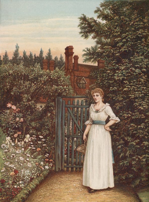 Zlaté léto (barevná litografie) od Kate (after) Greenaway