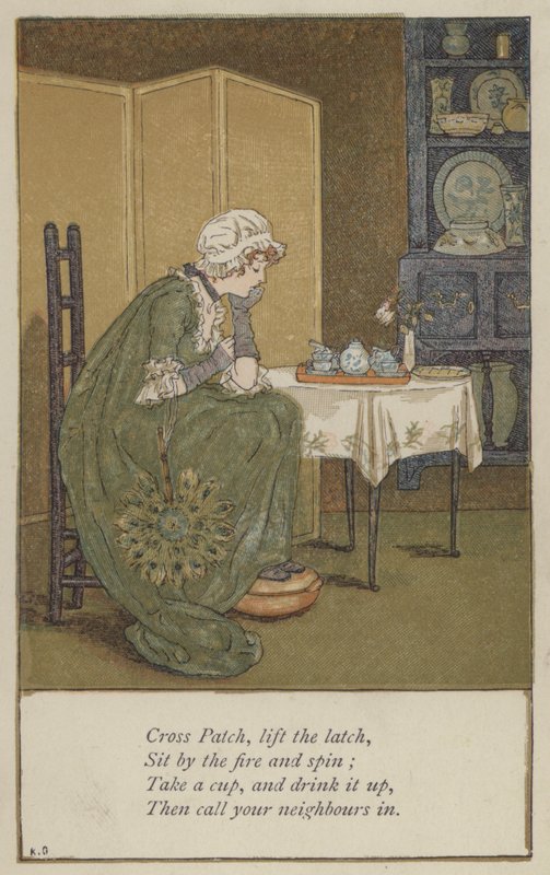 Cross Patch, zvedněte západku od Kate Greenaway