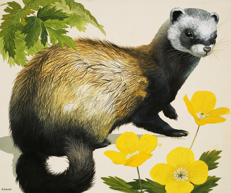Kočka Polecat od Kenneth Lilly
