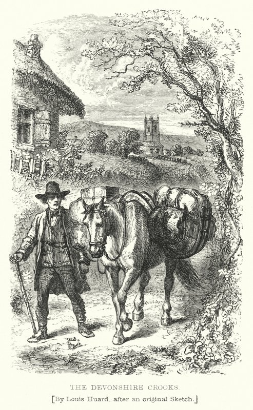 The Devonshire Crooks (rytina) od L. Huard