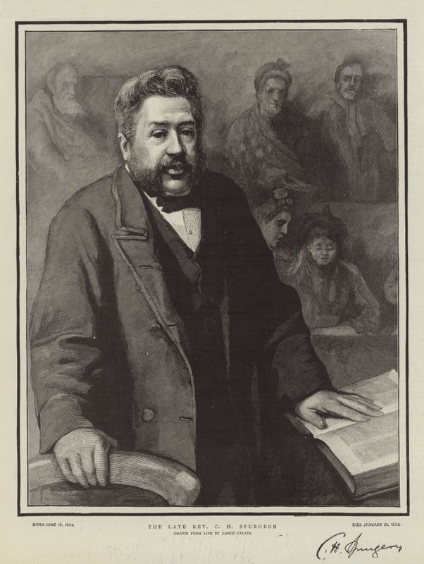 Zesnulý reverend CH Spurgeon od Lance Calkin