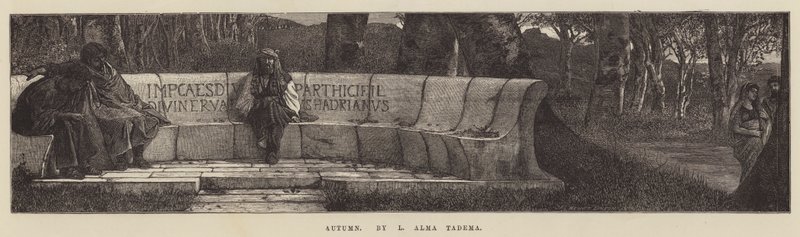 Podzim od Lawrence Alma Tadema