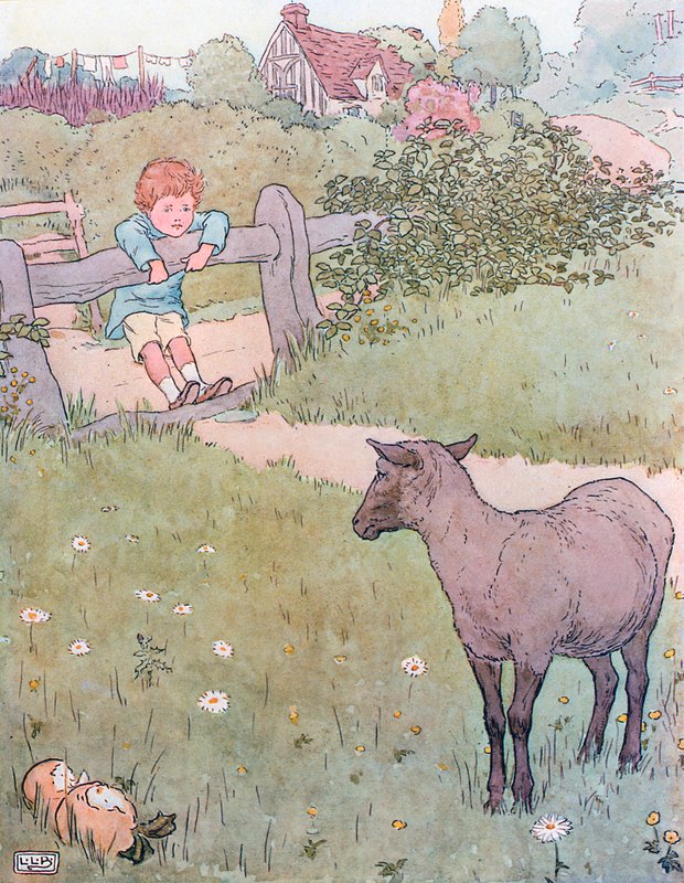 Nebo, nebo, Černá ovce od Leonard Leslie Brooke