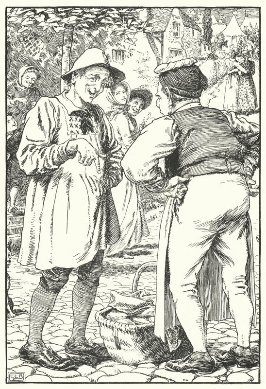 Simple Simon (rytina) od Leonard Leslie Brooke
