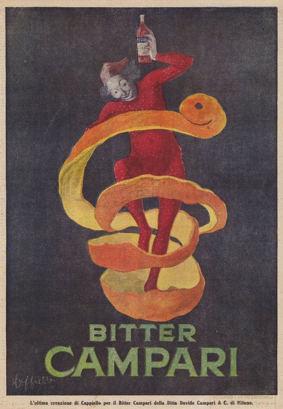 Hořké Campari od Leonetto Cappiello