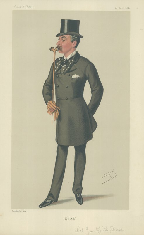 Plukovník James Keith Fraser od Leslie Matthew Ward