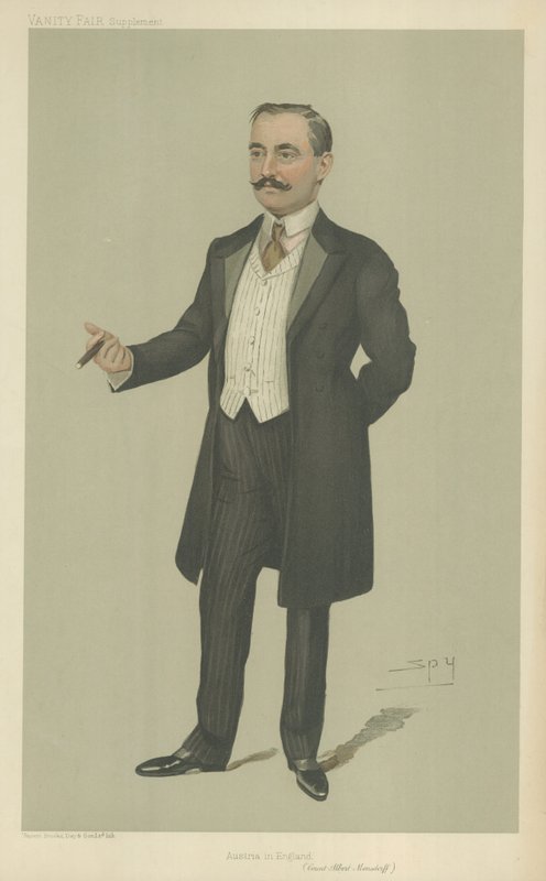 Hrabě Albert Mensdorff od Leslie Matthew Ward