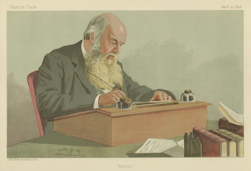 Edward Caird, mistr Balliolu od Leslie Matthew Ward
