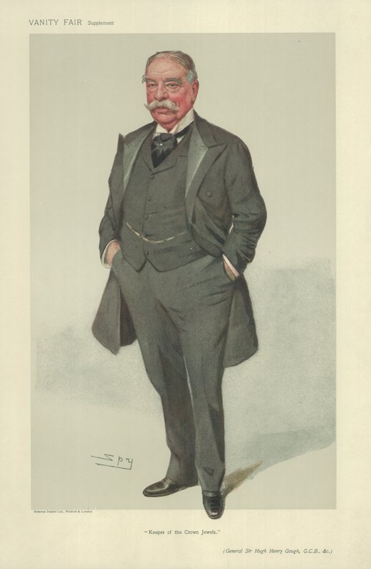 Generál sir Hugh Henry Gough od Leslie Matthew Ward