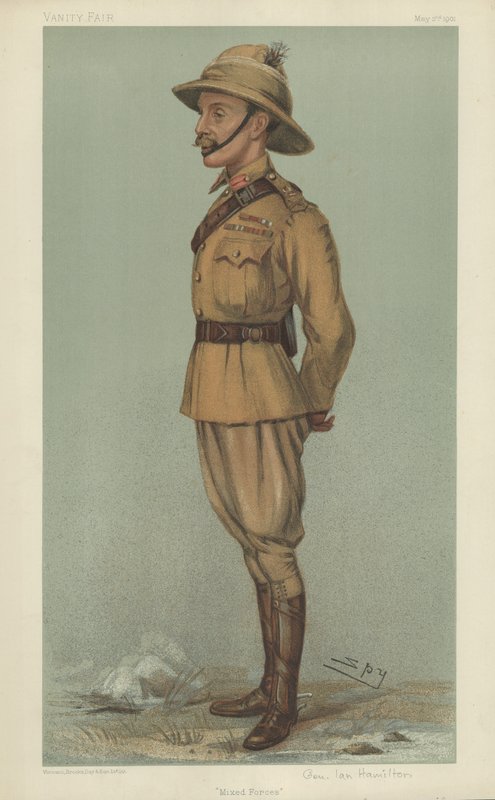 Generál sir Ian Standish Monteith Hamilton od Leslie Matthew Ward