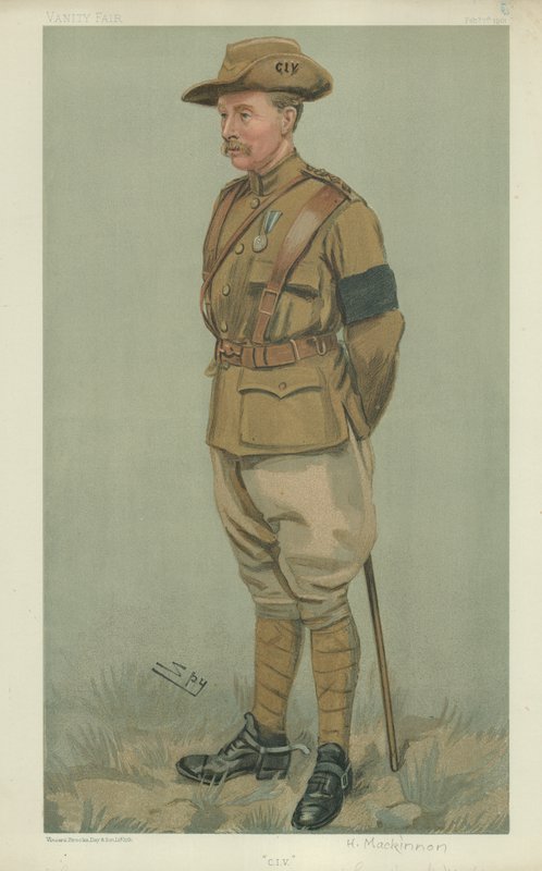 Generál William Henry Mackinnon od Leslie Matthew Ward