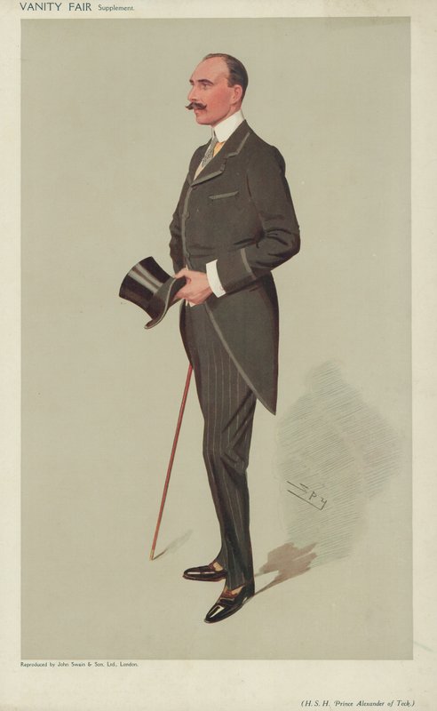 HSH vévoda z Tecku od Leslie Matthew Ward