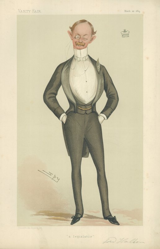 Lawrence Palk, lord Haldon od Leslie Matthew Ward
