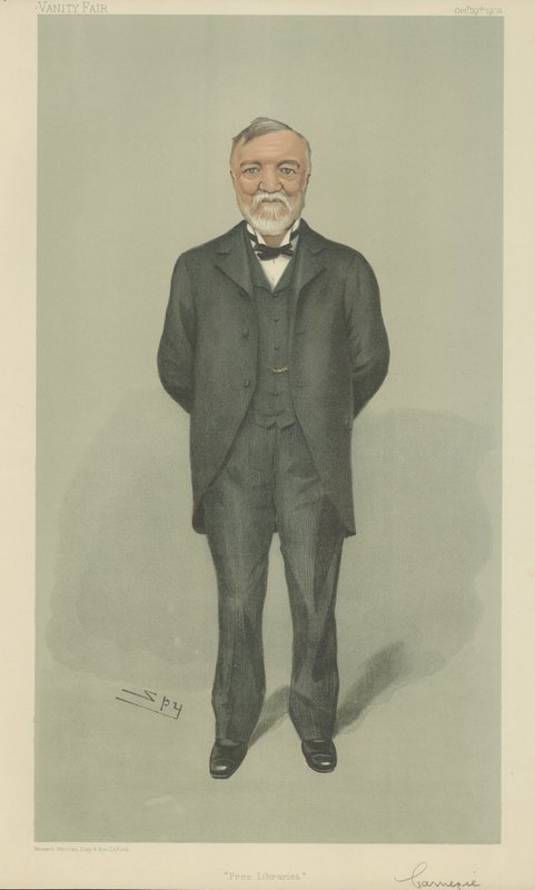 Pane Andrew Carnegie od Leslie Matthew Ward
