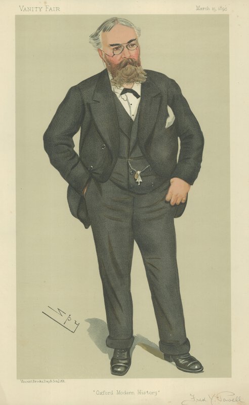 Pan Frederick York Powell od Leslie Matthew Ward