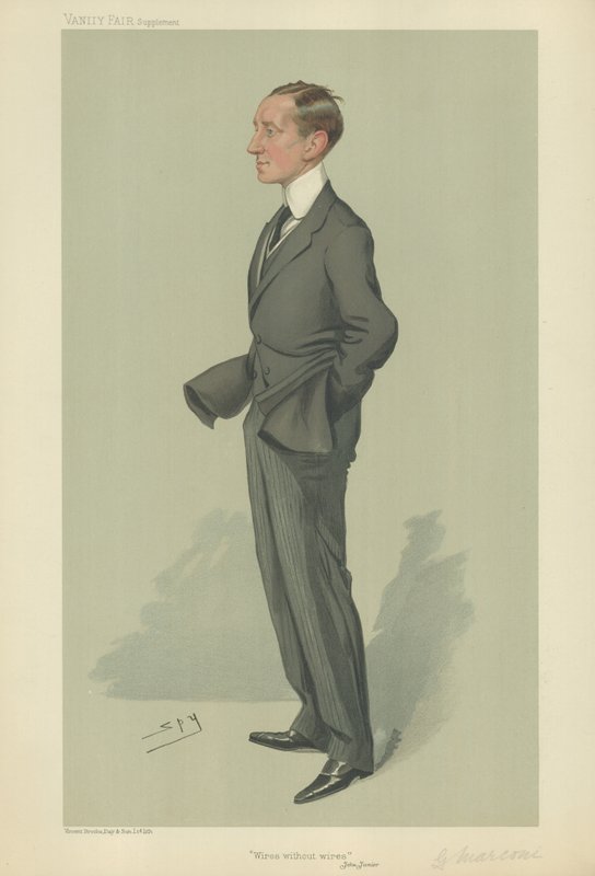 Pan G Marconi od Leslie Matthew Ward