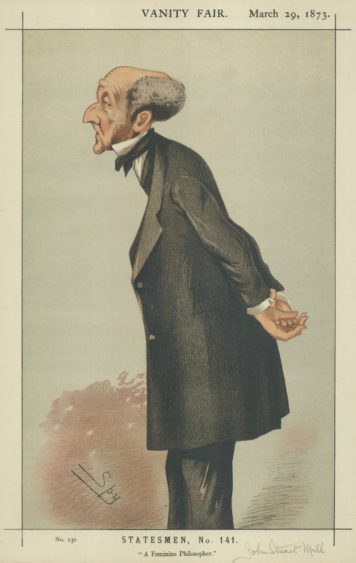 Pan John Stuart Mill od Leslie Matthew Ward