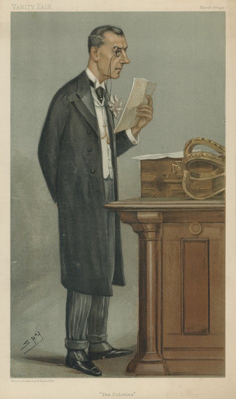 Pan Joseph Chamberlain od Leslie Matthew Ward