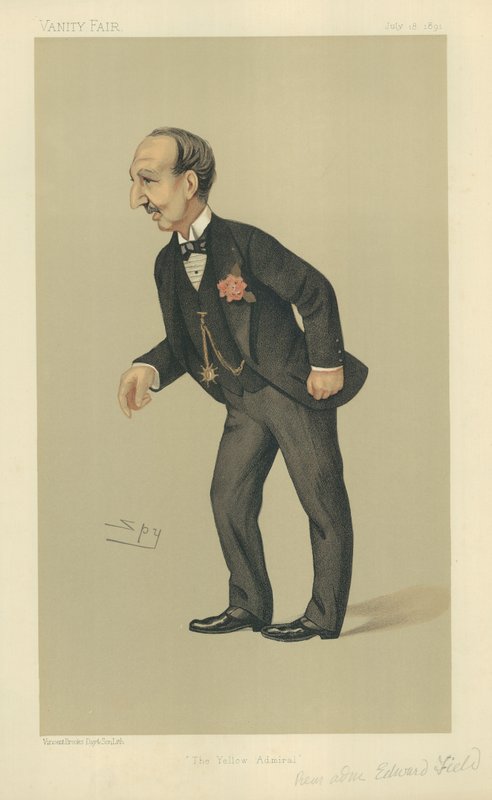 Kontraadmirál Edward Field od Leslie Matthew Ward