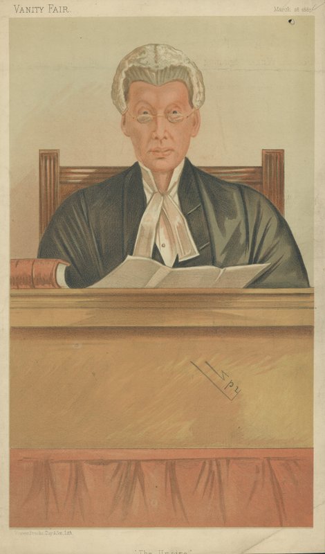 Ctihodný sir JW Chitty od Leslie Matthew Ward