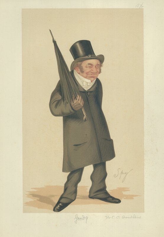 Rev Charles Old Goodford od Leslie Matthew Ward