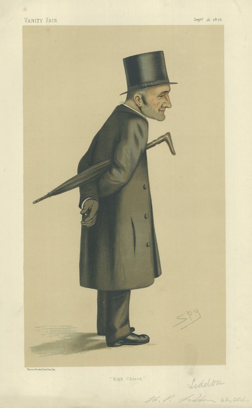 Rev Henry Parry Liddon od Leslie Matthew Ward