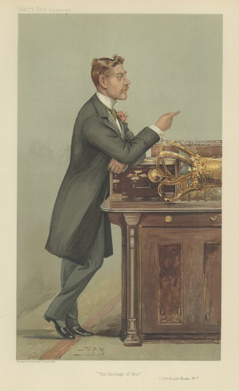 Správný ctihodný Hugh Oakeley Arnold-Foster od Leslie Matthew Ward