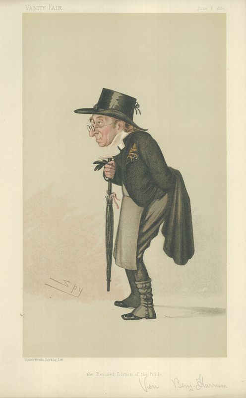 Ctihodný Benjamin Harrison od Leslie Matthew Ward