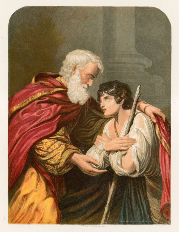 Marnotratný syn (barevné lito) od Lionello Spada