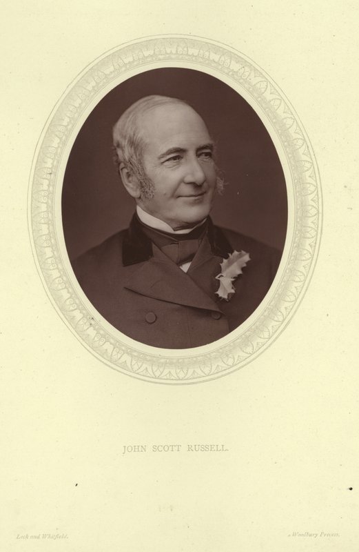 Portrét Johna Scotta Russella od Lock and Whitfield