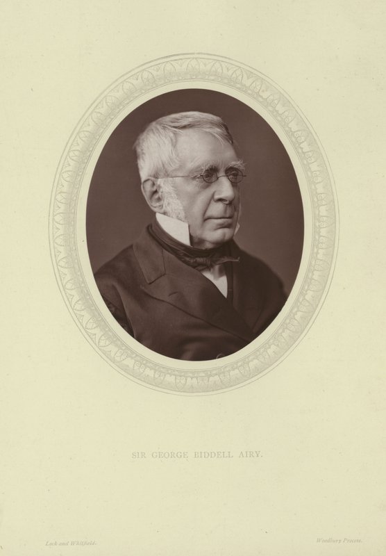 Portrét sira George Biddella Airyho od Lock and Whitfield