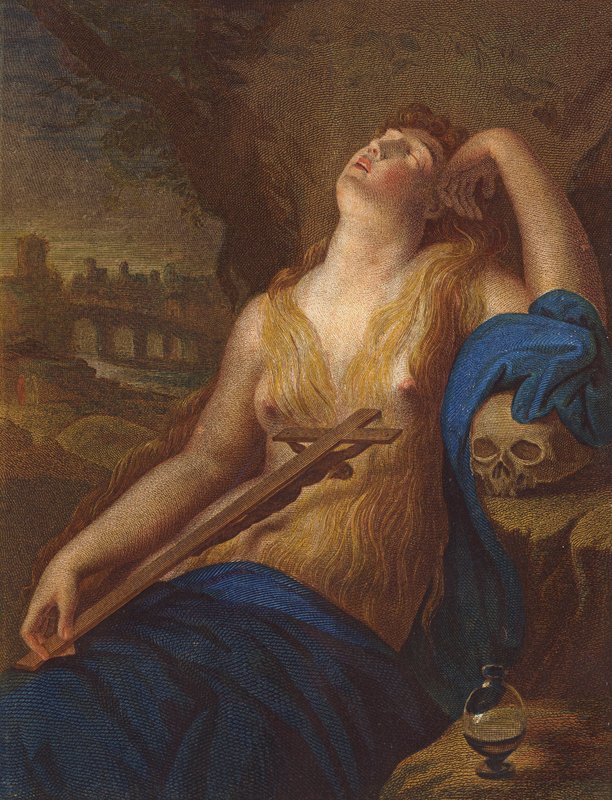Marie Magdaléna od Lodovico (after) Carracci
