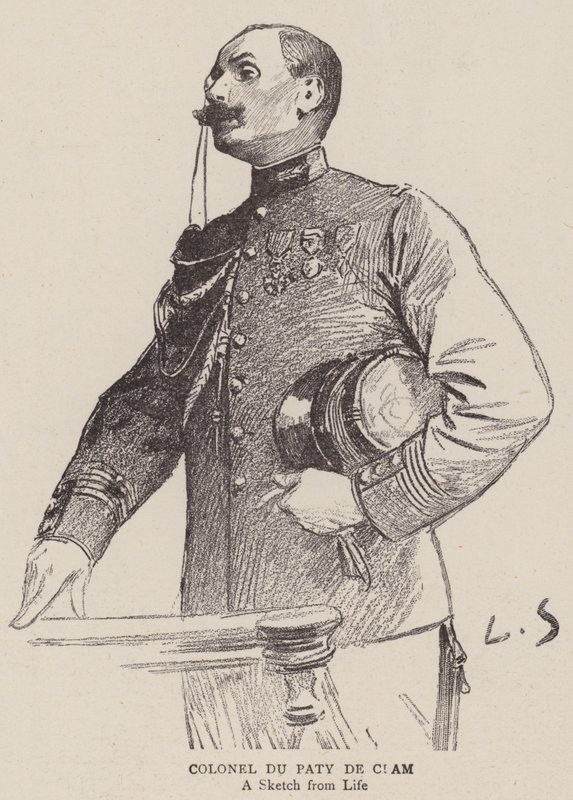 Colonel du Paty de Clam od Louis Remy Sabattier
