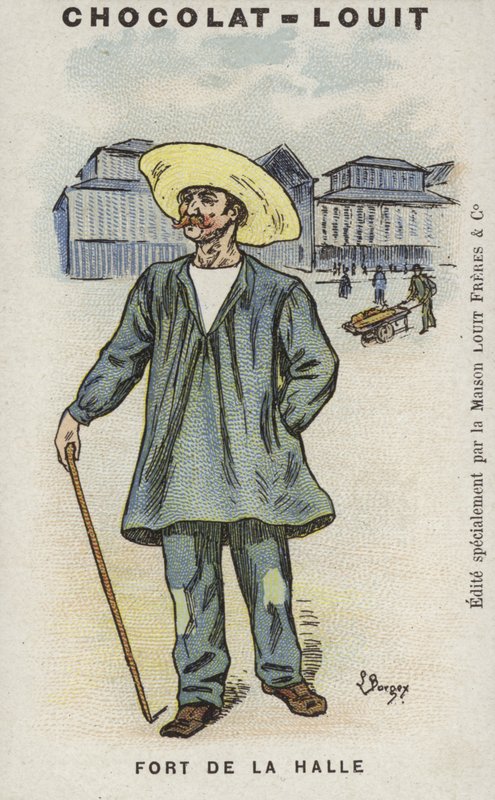 Fort de la Halle (chromolitho) od Louis Borgex