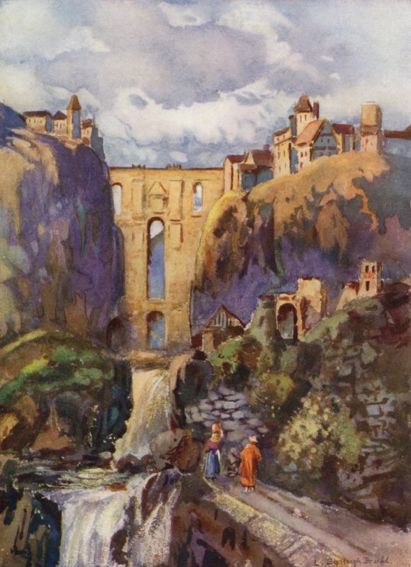 T Taj, Randa (Black Litho) od Louis Burleigh Bruhl