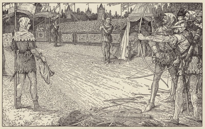 Robin vyhrává Queens Prize od Louis John Rhead