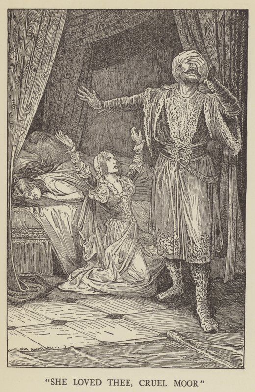Milovala tě, krutý Moore od Louis John Rhead