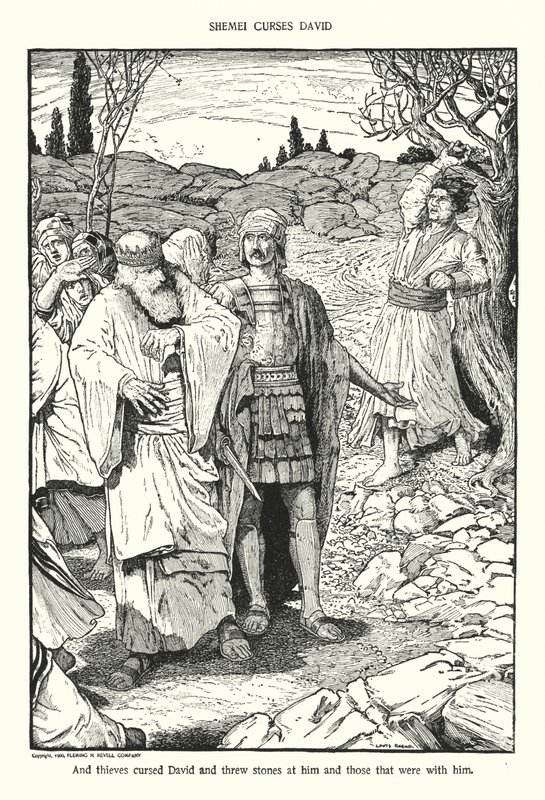 Šimei proklíná Davida (lit.) od Louis John Rhead