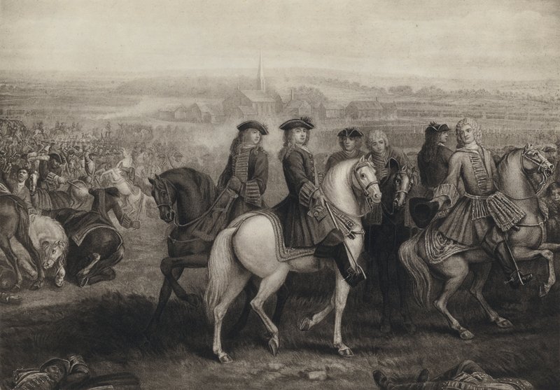 Bitva o Blenheim od Louis Laguerre