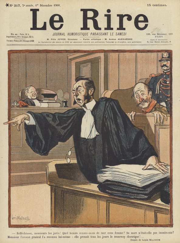 Ilustrace pro Le Rire od Louis Malteste